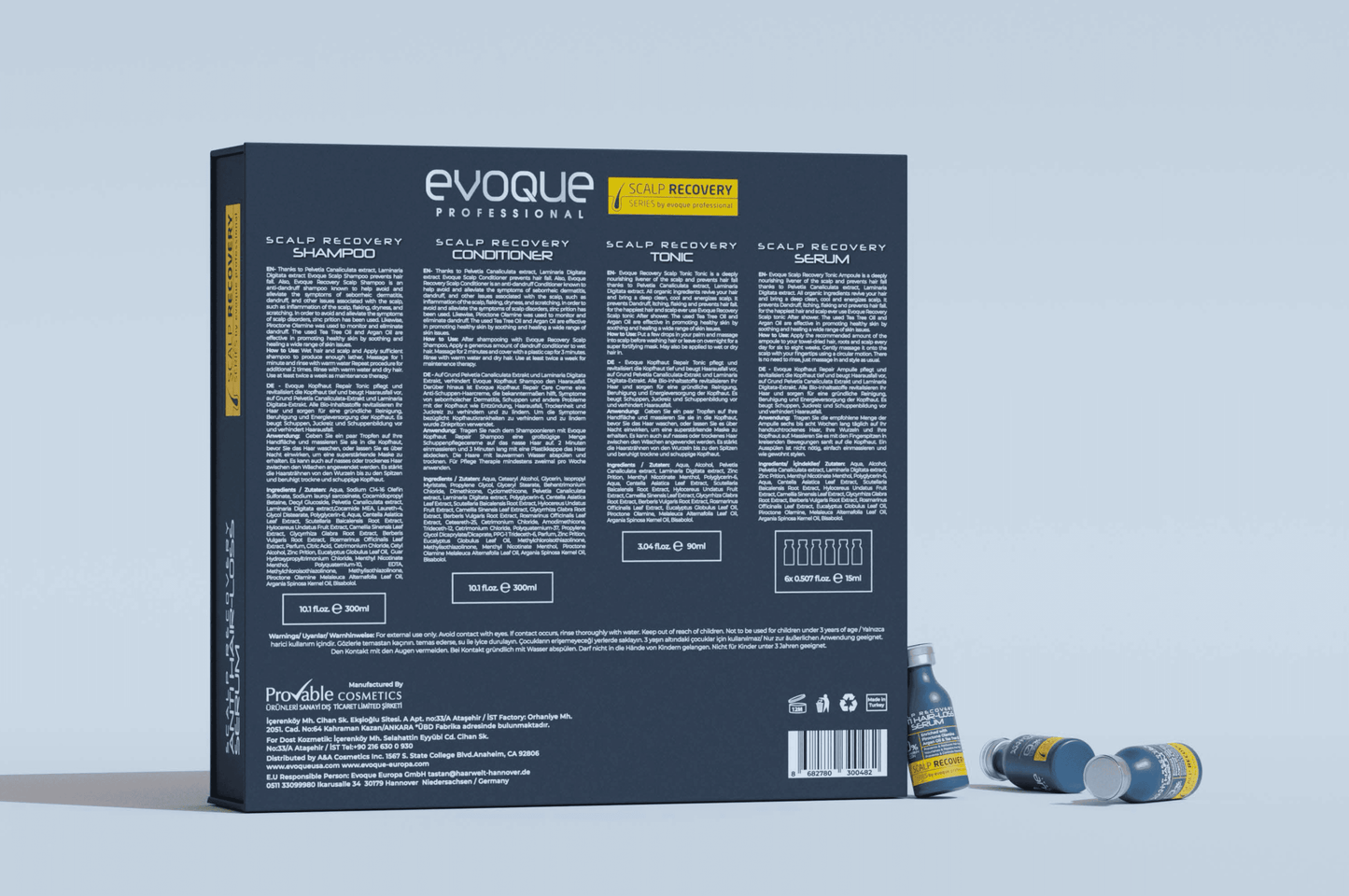 Scalp Recovery Treatment Collection All Together
