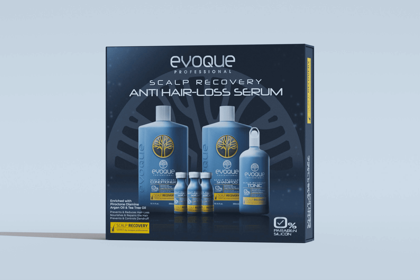 Scalp Recovery Treatment Collection All Together