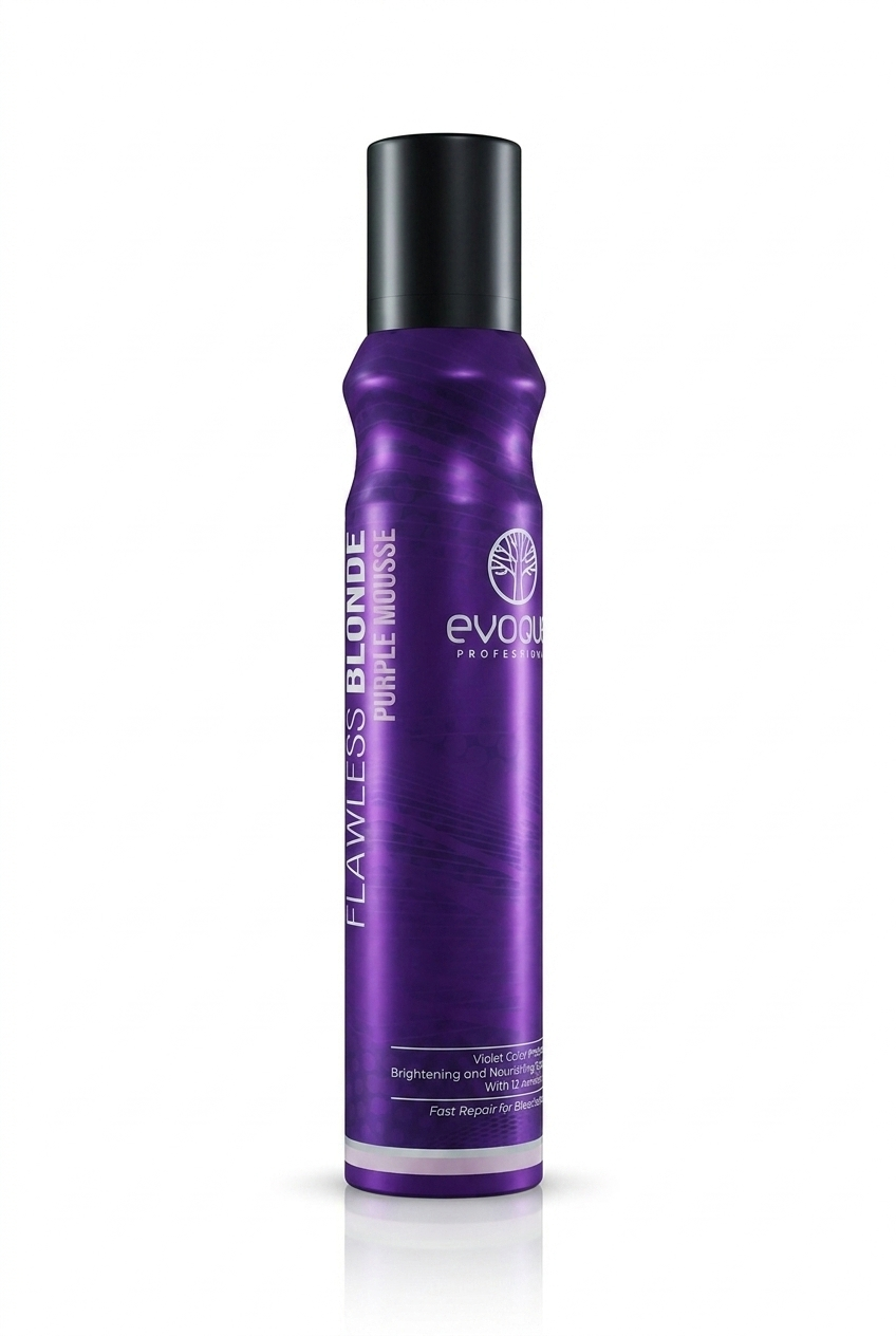 Evoque Flawless Blonde Purple Mousse