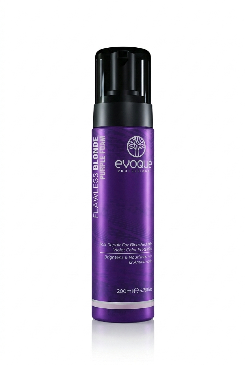 Evoque Flawless Blonde Purple Toning Foam
